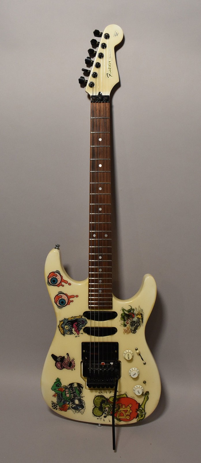 Finkder Custom Shop Ratocaster Custom Lace Sensors White