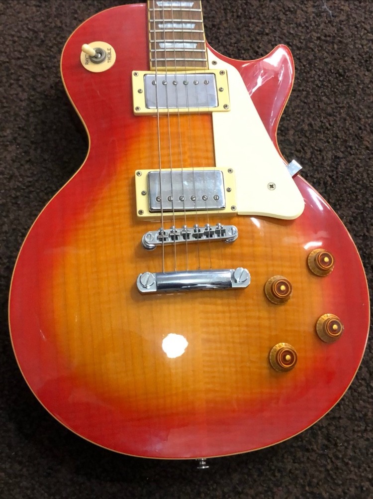Really Nice Epiphone Les Paul Standard Cherry Sunburst – USED