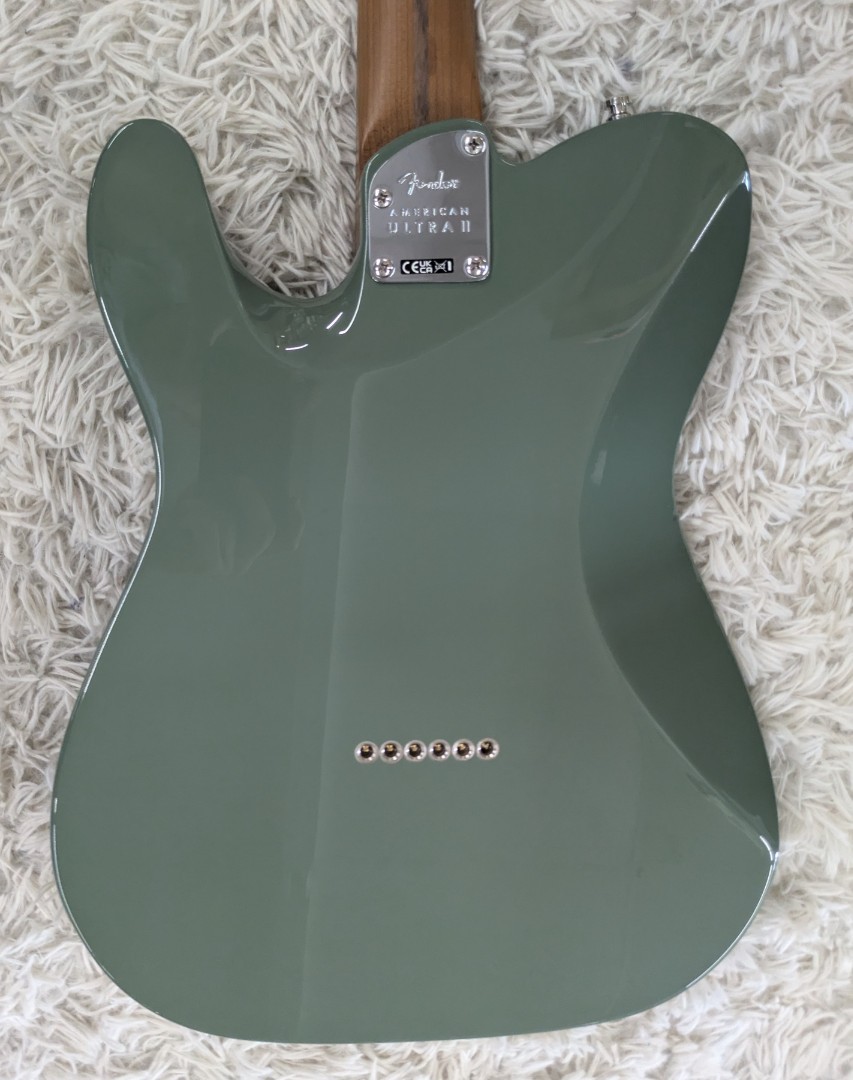 Fender Limited Edition American Ultra II Telecaster Elec. Guitar Antique Olive