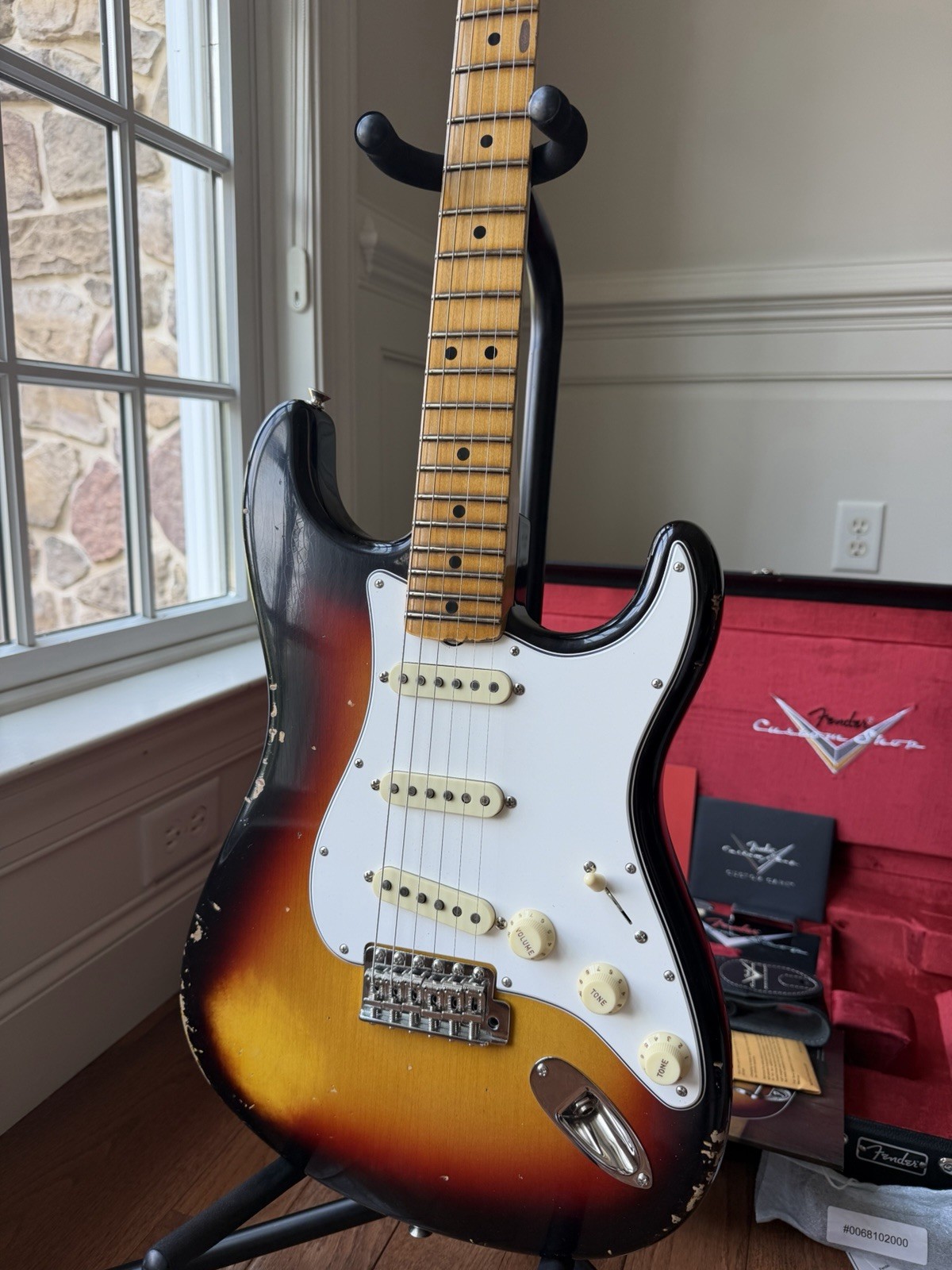 2025 Fender Custom Shop ‘68 Stratocaster Limited Edition F22 Relic Sunburst