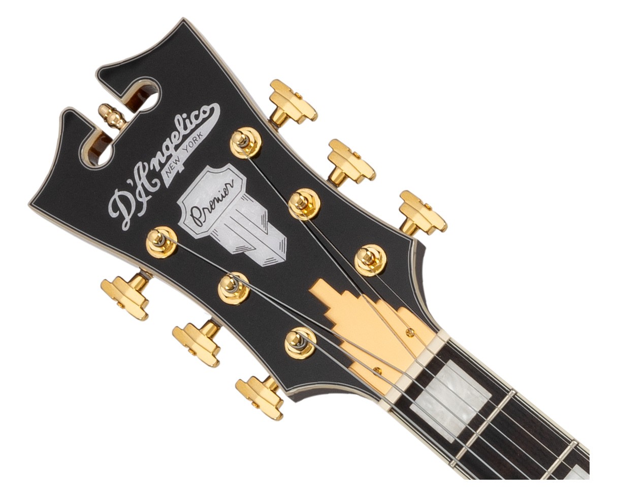 D’Angelico Premier EXL-1 Hollow Body Guitar – Gloss Brown Burst