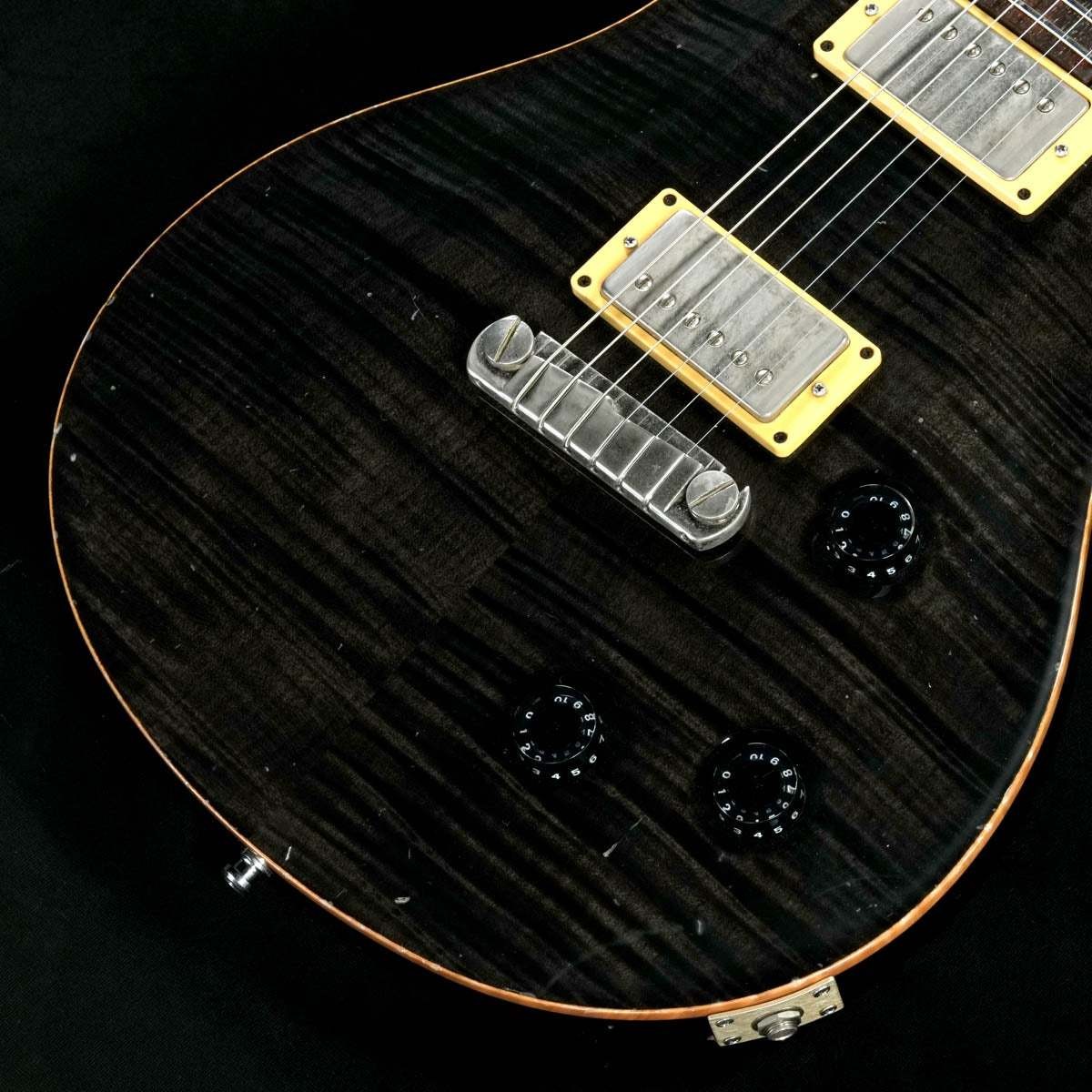 Paul Reed Smith PRS Custom 22 Stoptail Grey Black 2007 Used Electric Guitar 2007