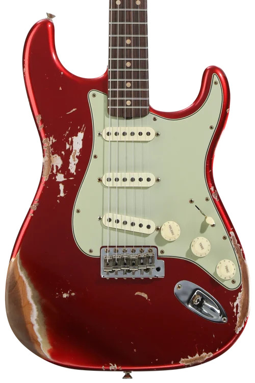 Fender Custom Shop NAMM Limited 1962 Stratocaster Electric Guitar – Aged 3-tone