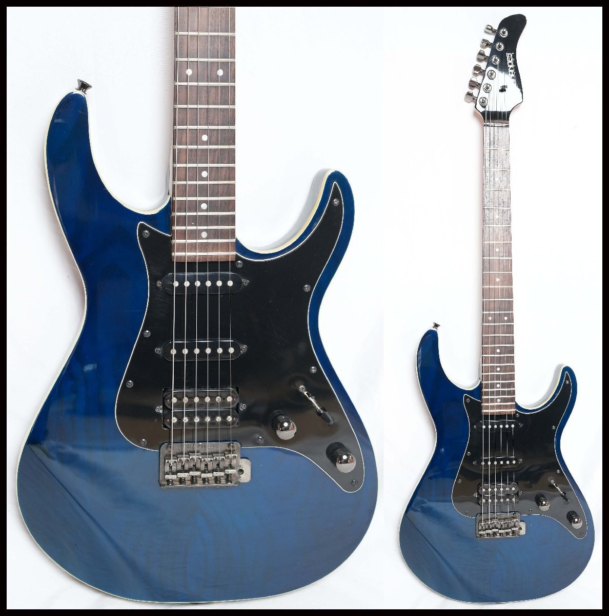 Fernandes ARS Custom See-Through Blue SSH Pickup 2000s good condition