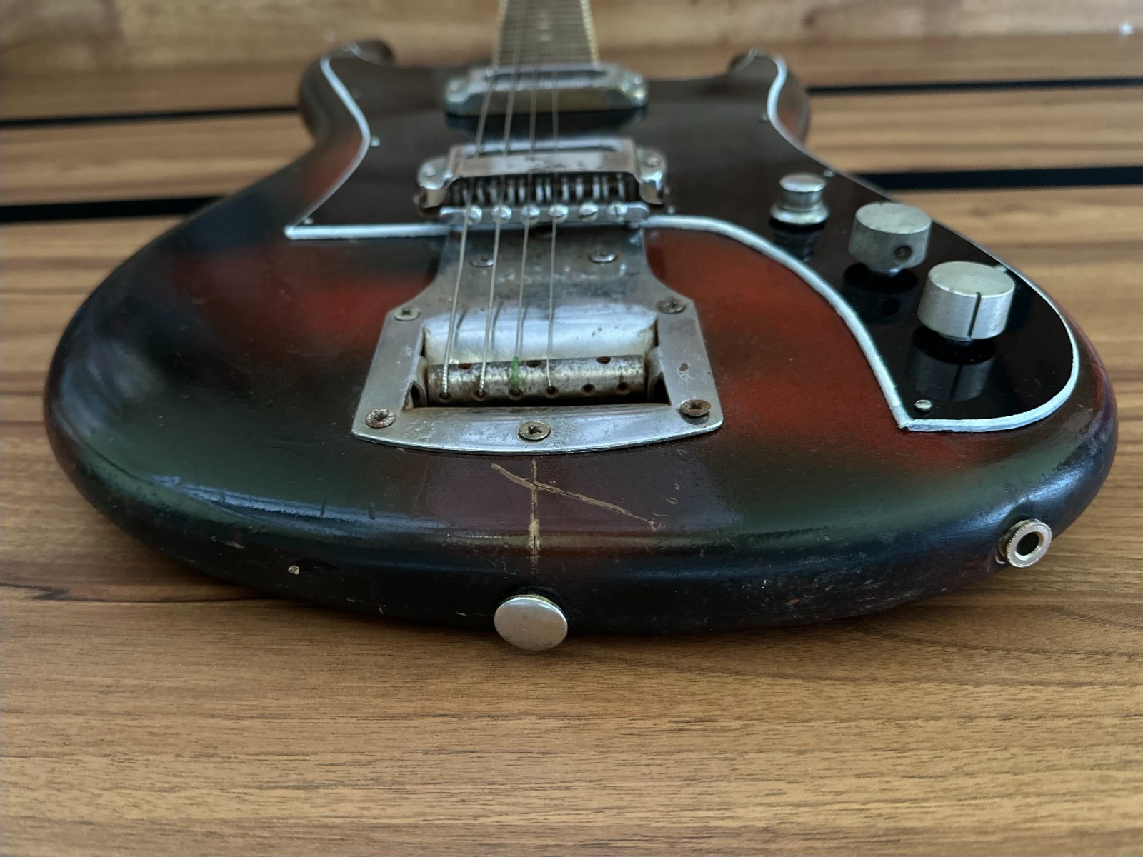 Musima Elgita Electric Guitar 6 String Made in Germany Muzima Vintage Rare