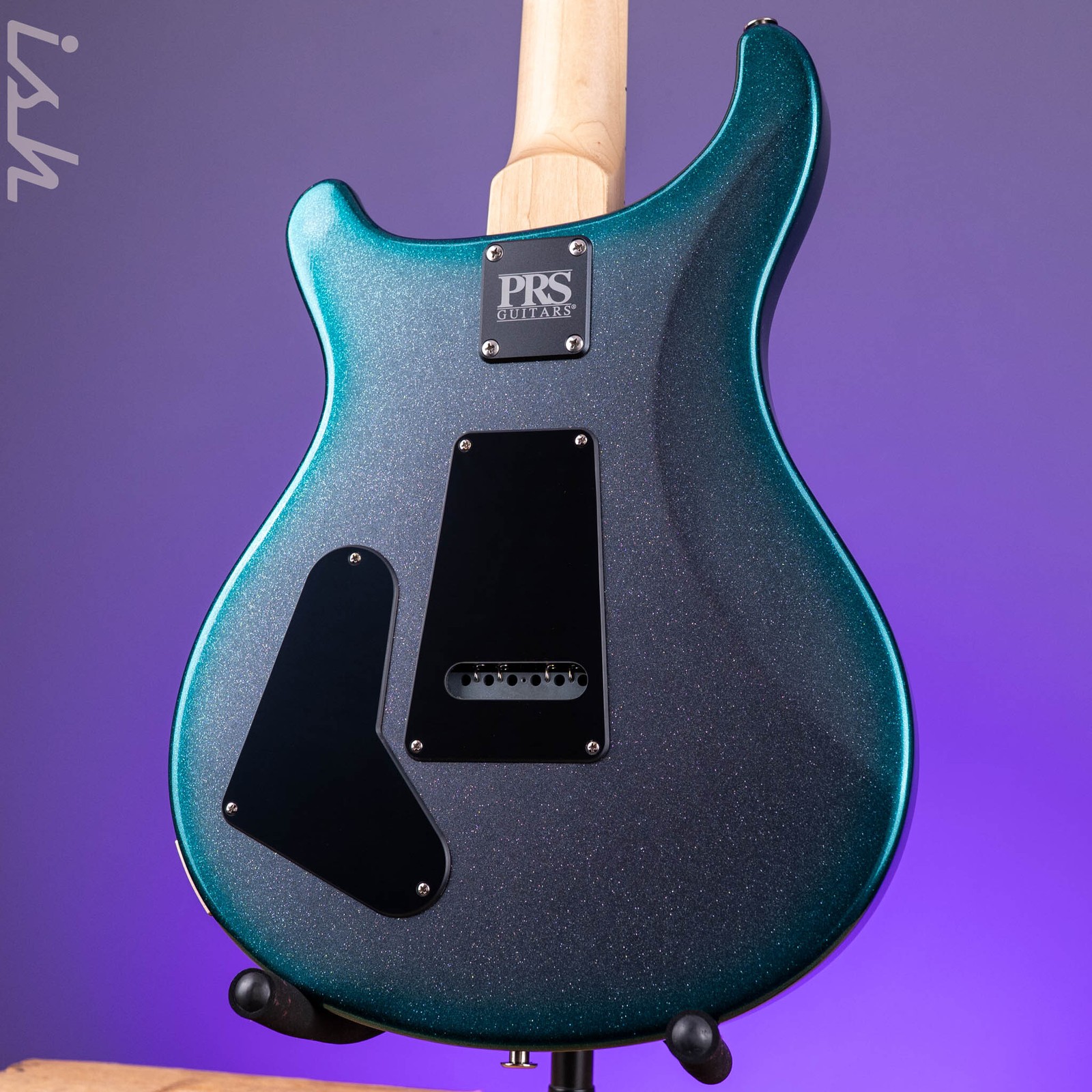 PRS Swamp Ash Special Sprayer’s Choice Silver Holoflake Green Burst