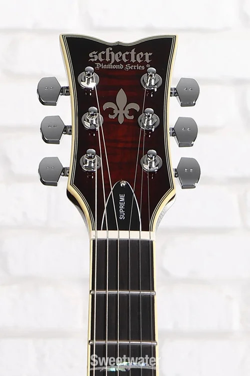 Schecter Solo-II Supreme Electric Guitar – Cat’s Eye Black Burst