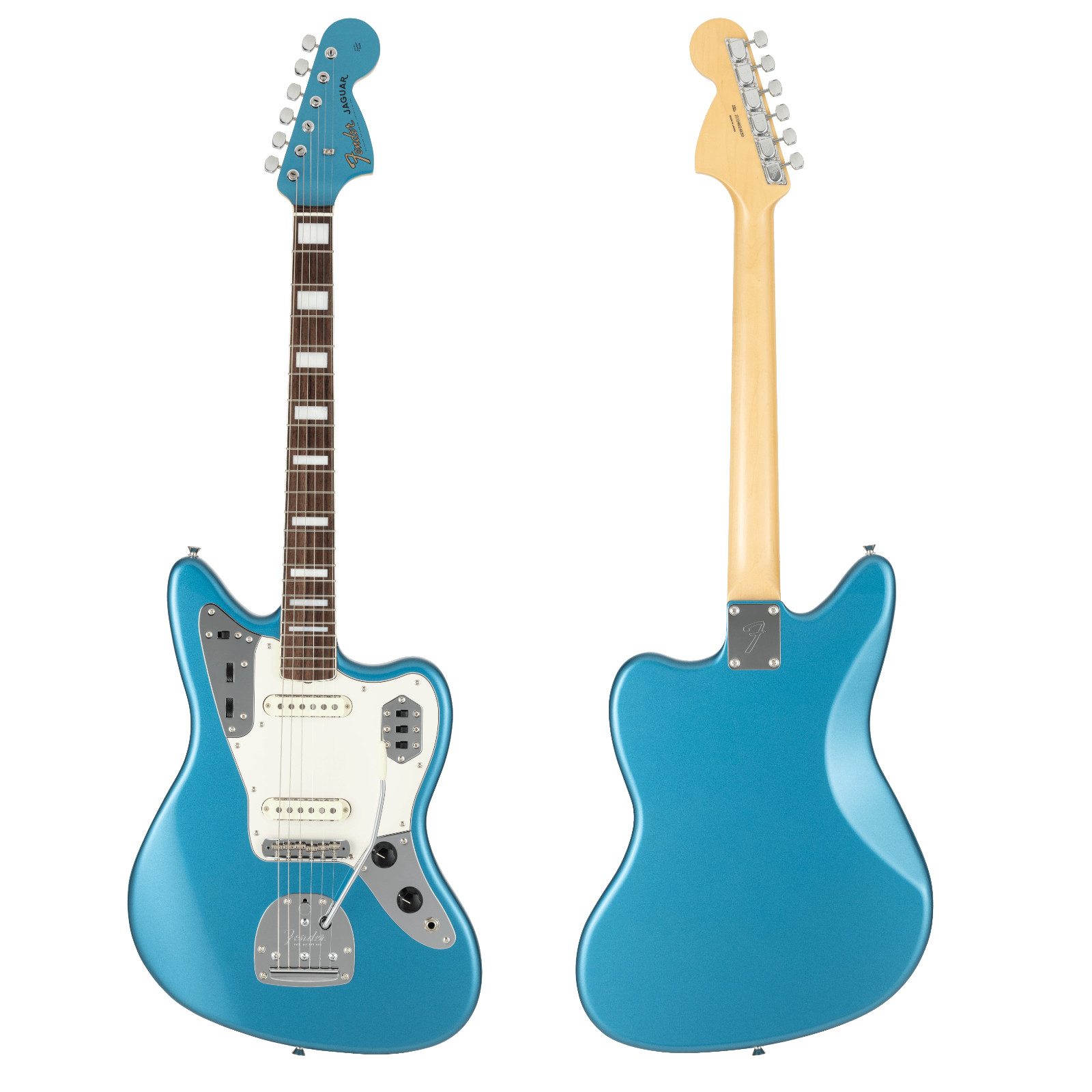 Fender Made in Japan Traditional Late 60s Jaguar Lake Placid Blue Guitar
