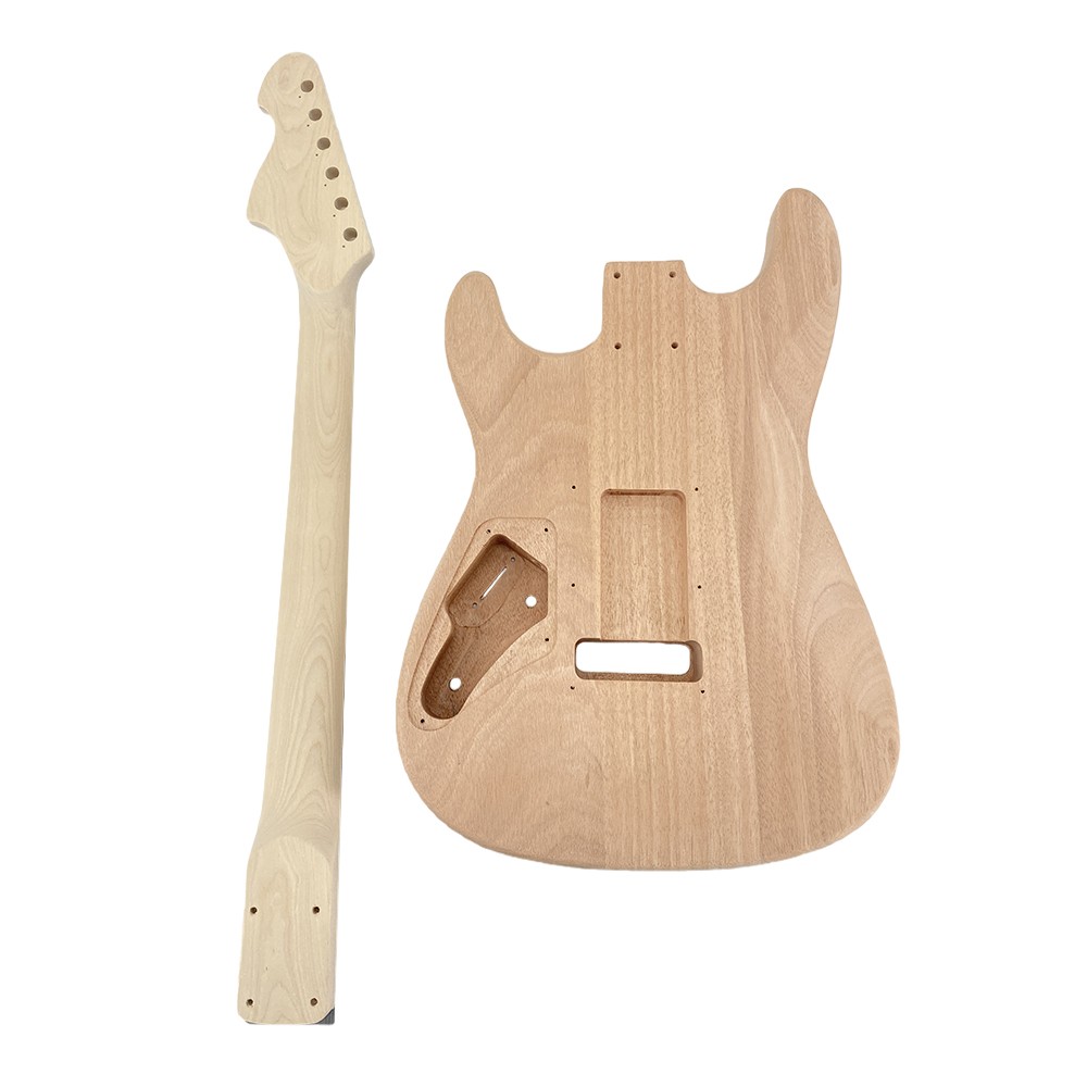 Mahogany Guitar Body Maple Guitar Neck Diy Electric Guitar kits harswares