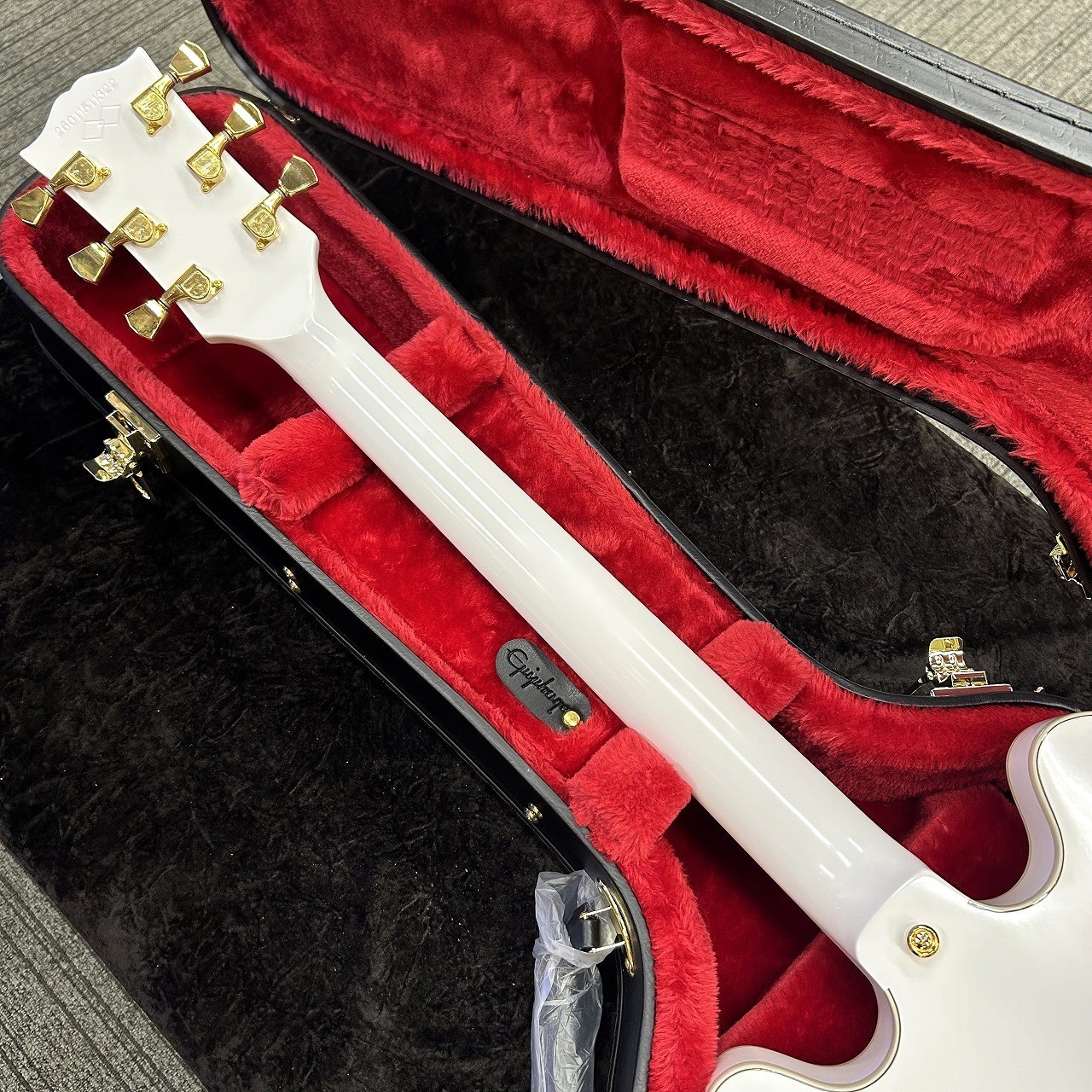 Epiphone Inspired by Gibson Custom Alex Lifeson 1976 ES-355 Alpine White #GG44a