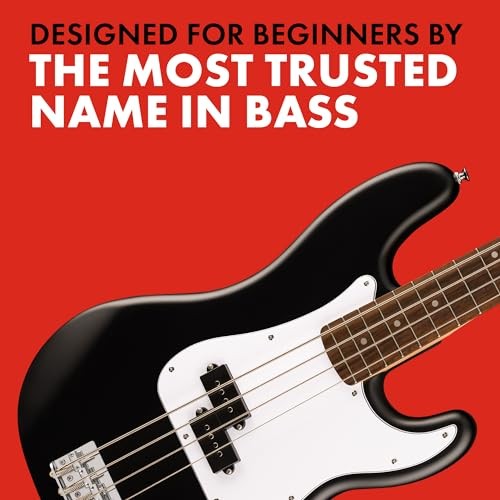 Squier Debut Series Precision Bass Black with Lessons
