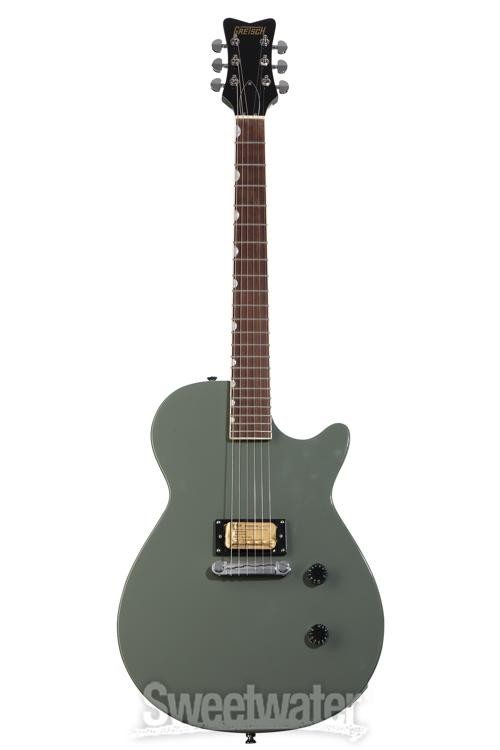 Gretsch Streamliner Jet Club 1 Pickup Electric Guitar – Olive Drab