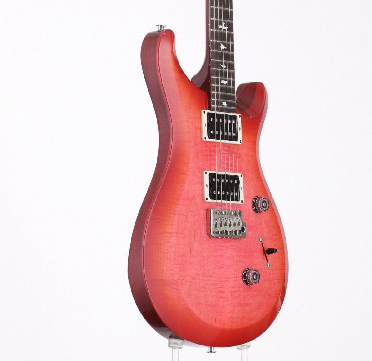 PRS 2022 S2 Custom 24 Bonnie Pink Cherry Burst Pattern Thin Neck [S2064959]