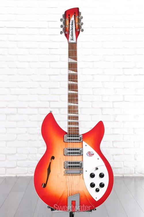 Rickenbacker 1993Plus Semi-hollowbody Electric Guitar – Fireglo
