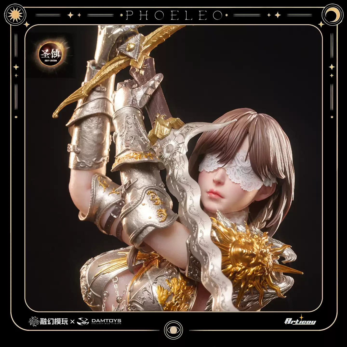 Presale**Fusion Fantasy X Damtoys Phoeleo 1/6 Diecast armor + Sculpted hair ver.