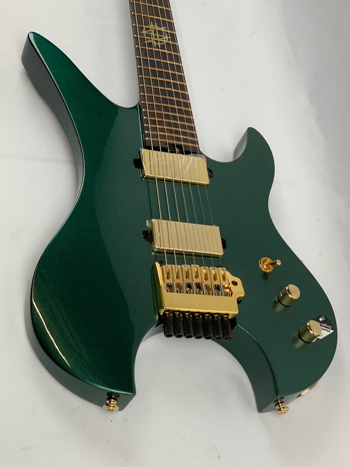 Schecter Synyster Gates Custom-7 TR Headless 7-String Oak Green Metallic B-Stock
