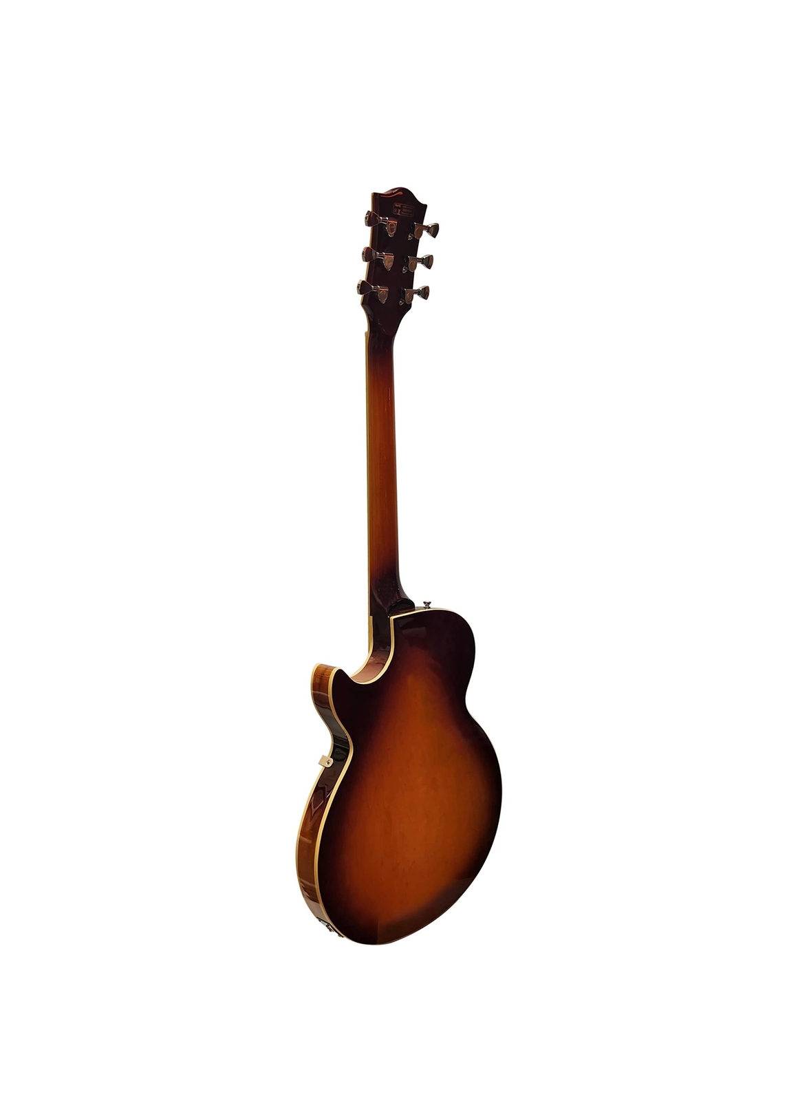 IYV-IJZ-300A TSB Jazz Solid hollow-Body Electric Guitar, Tobacco Sunburst