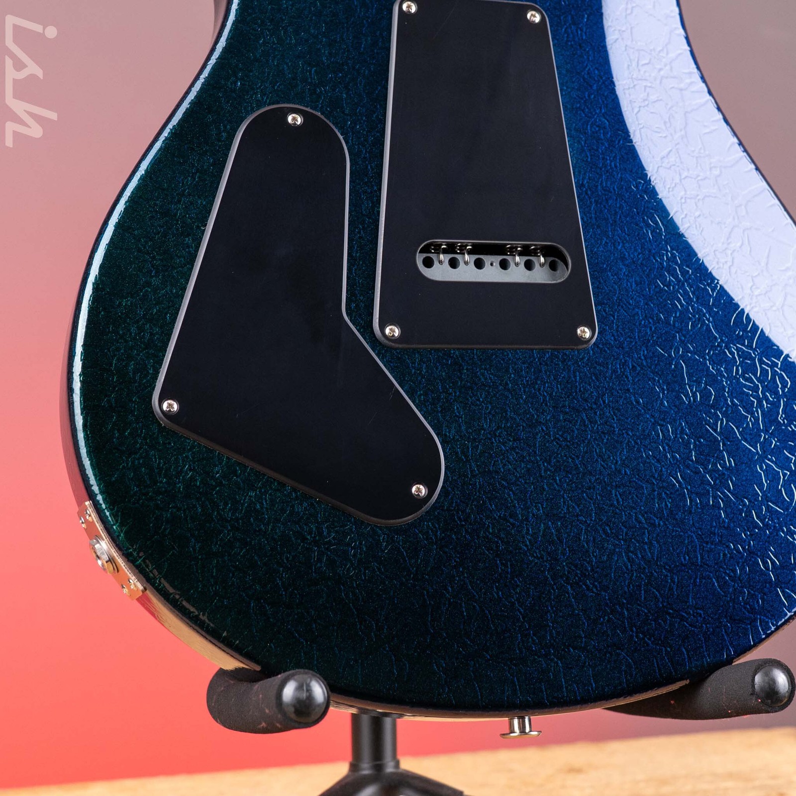 PRS CE 24 Special Green to Blue Colorshift Crackle w/ Black Satin Neck Sprayer’s
