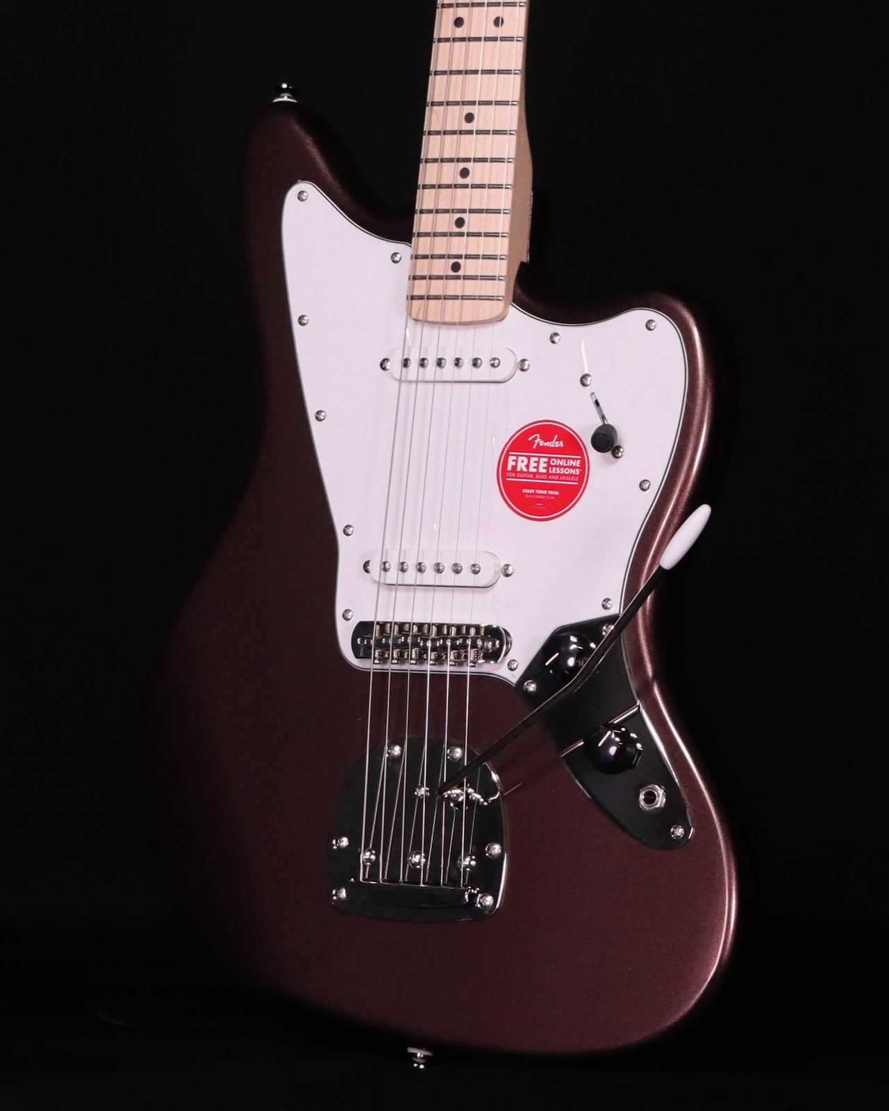 Squier Affinity Jaguar, Maple FB, Mystic Metallic Brown