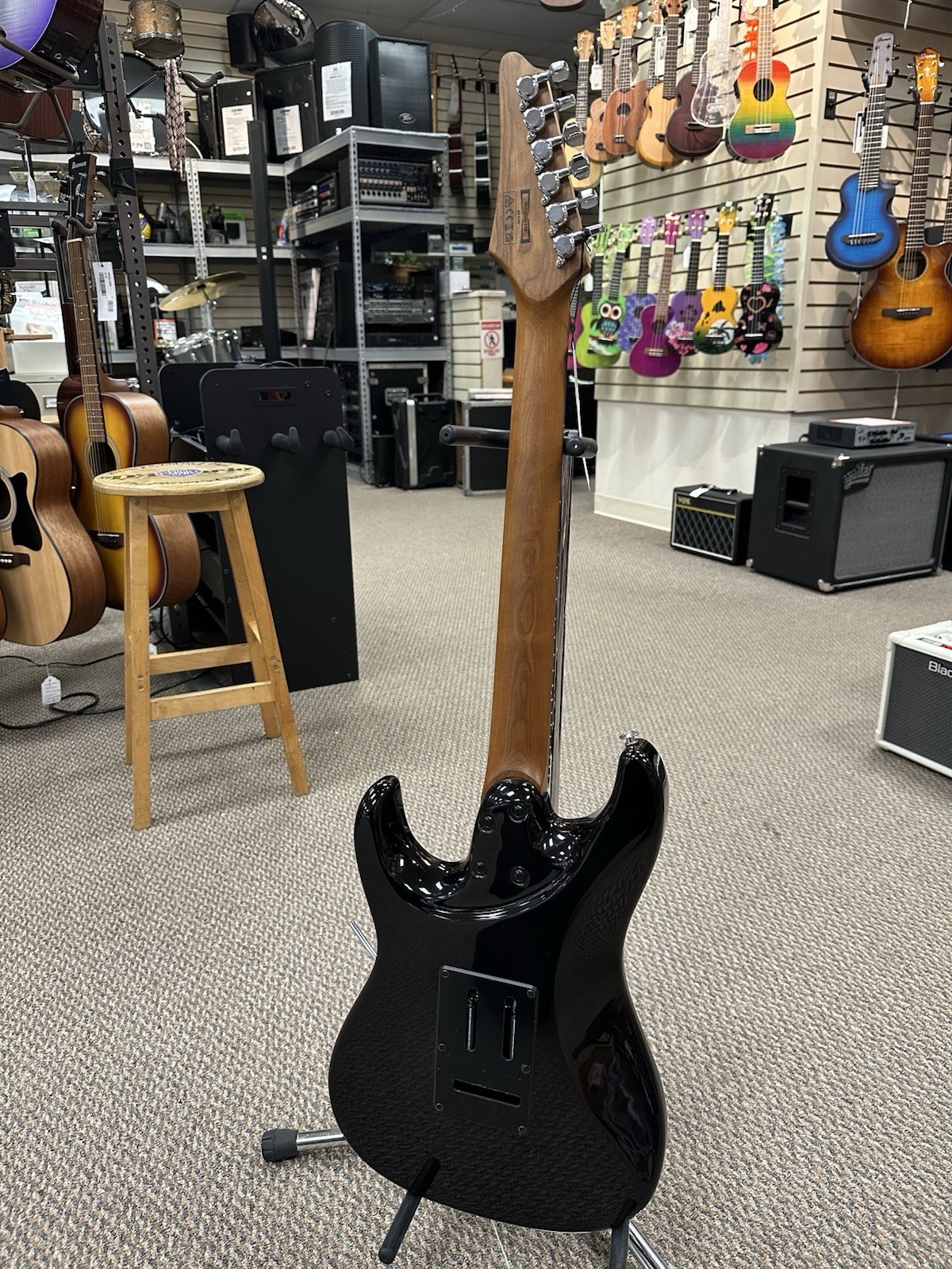 Ibanez Standard AZ22S1F Electric Guitar – Transparent Black Sunburst