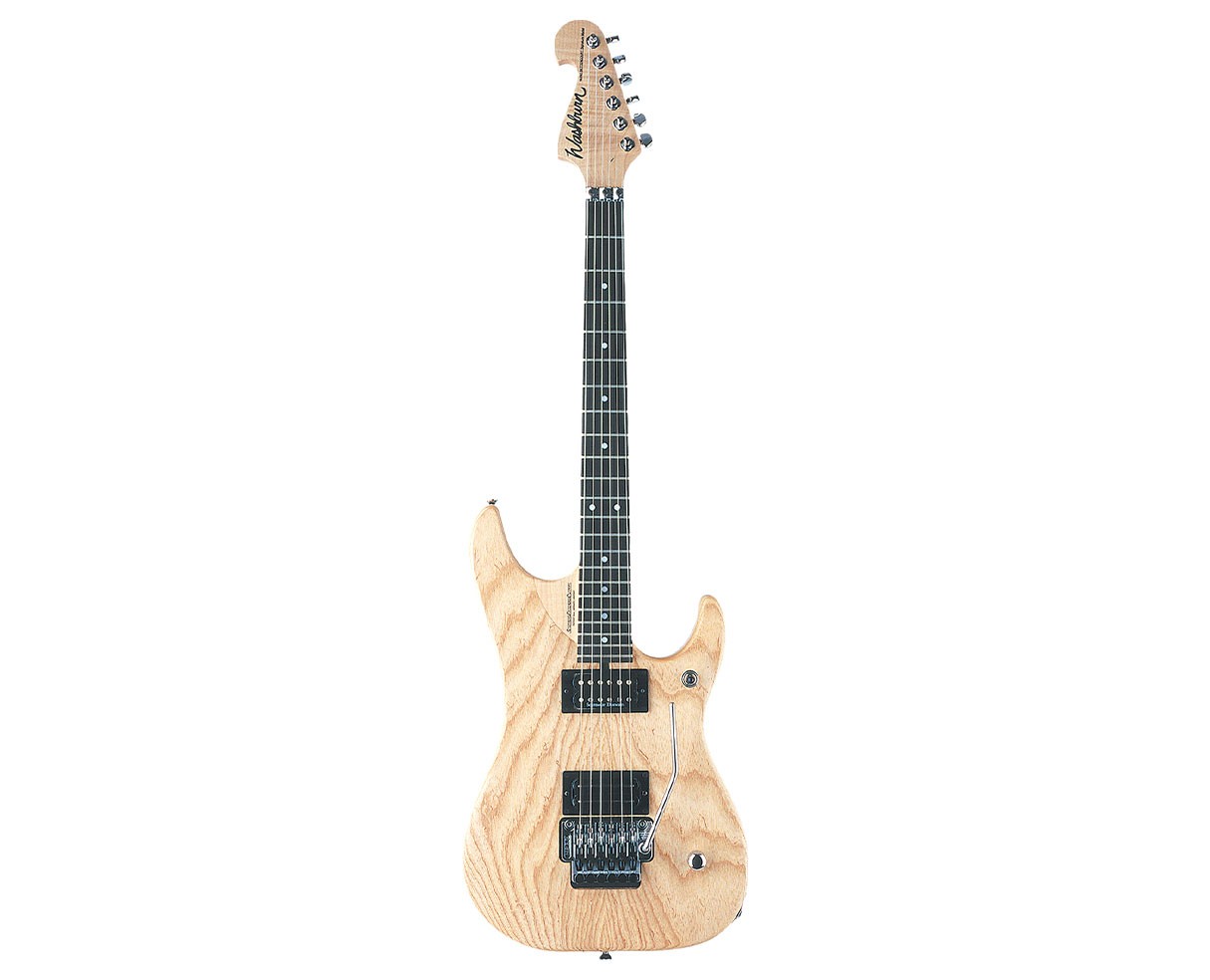 Washburn N4ESANM Nuno Double Cutaway Electric. Natural Swamp Ash – Open Box