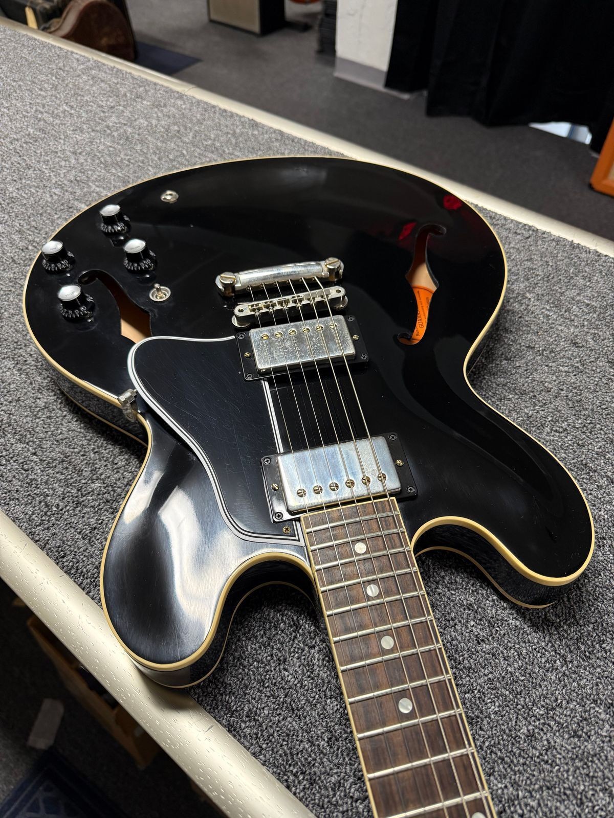 2020 Gibson Custom Shop ’61 ES-335 Reissue Ebony VOS Finish COA Included! (301)