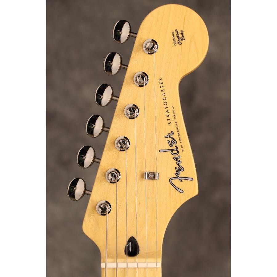 Fender 2024 Collection MIJ Hybrid II Stratocaster Flame Sunset Orange Transparen