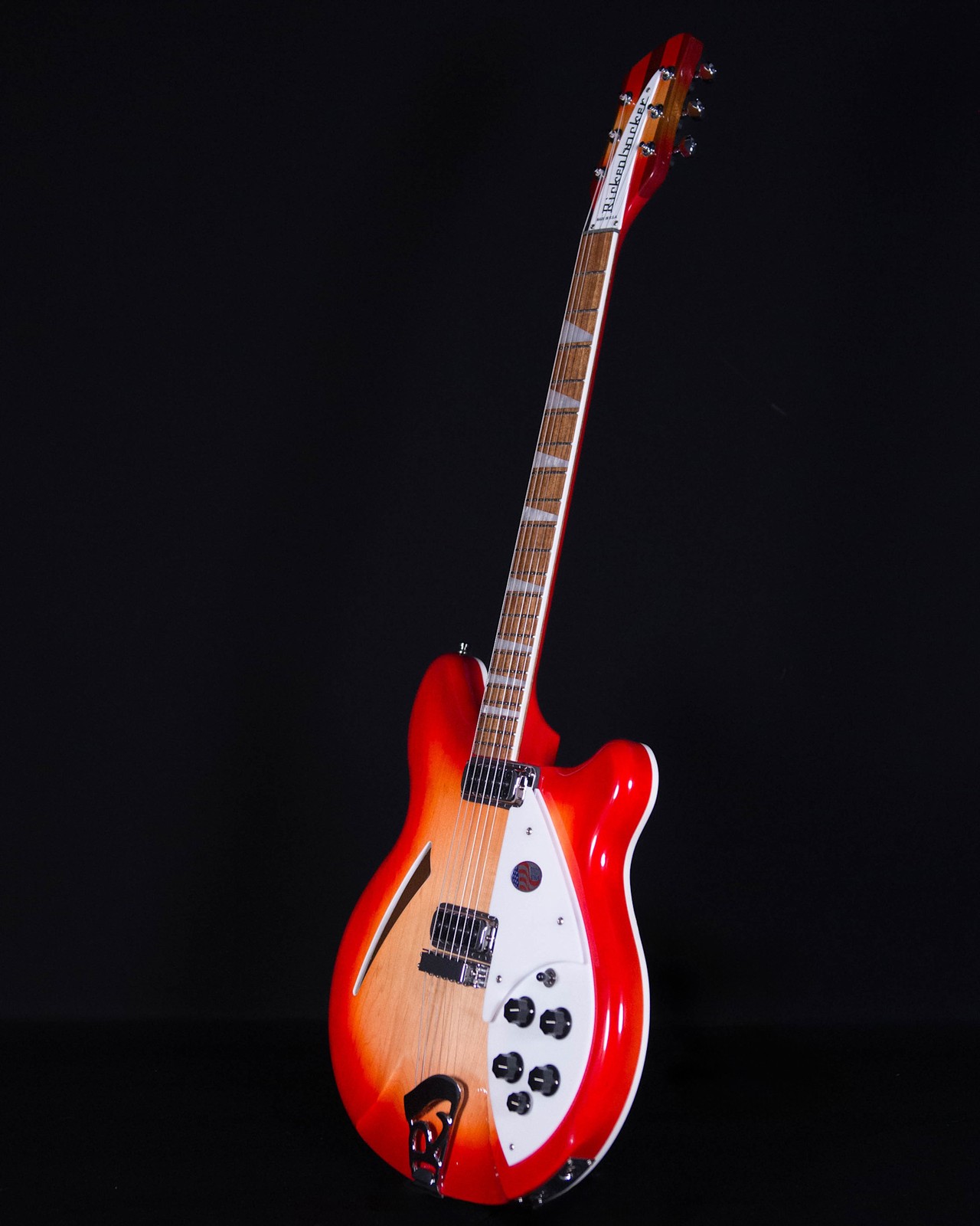 Rickenbacker 360 Semi Hollow Electric Guitar, FireGlo