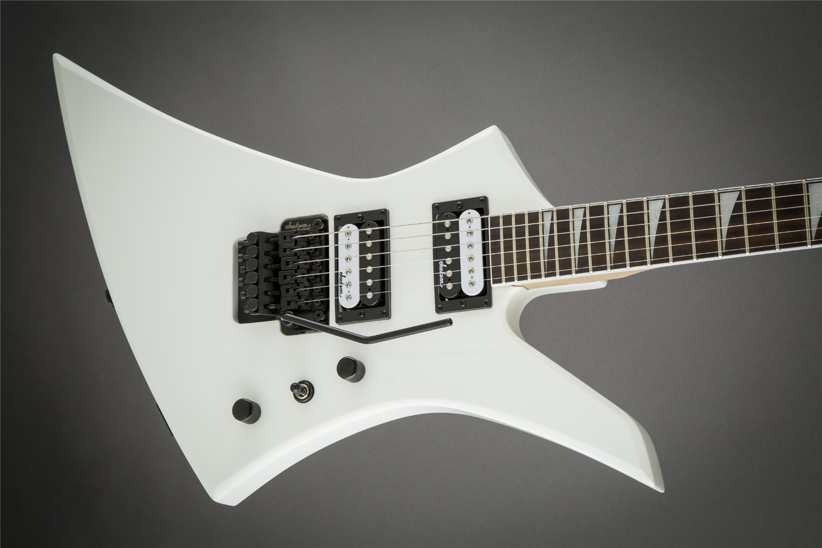 Jackson JS32 KE Kelly Snow White Electric Guitar, Amaranth Fingerboard