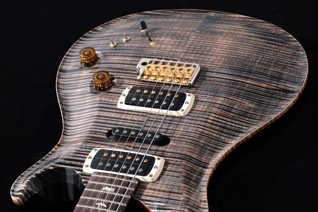 PRS 2025 Modern Eagle V 10-Top Faded Whale Blue Pattern Neck [25 0405976]