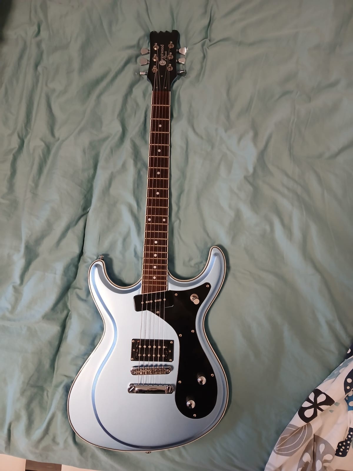 2023 Sidejack HB-P Pelham Blue Electric Guitar