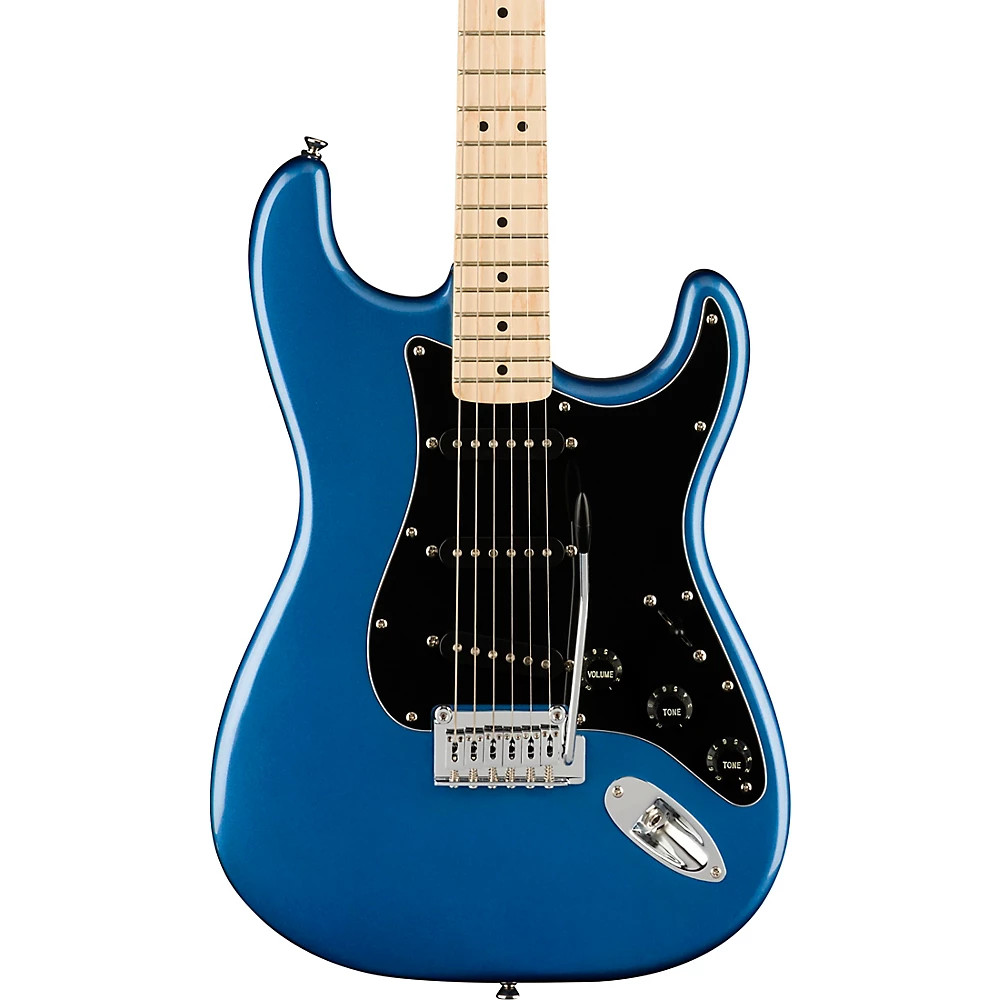 Squier Affinity Series Stratocaster Maple Fingerboard Guitar Lake Placid Blue