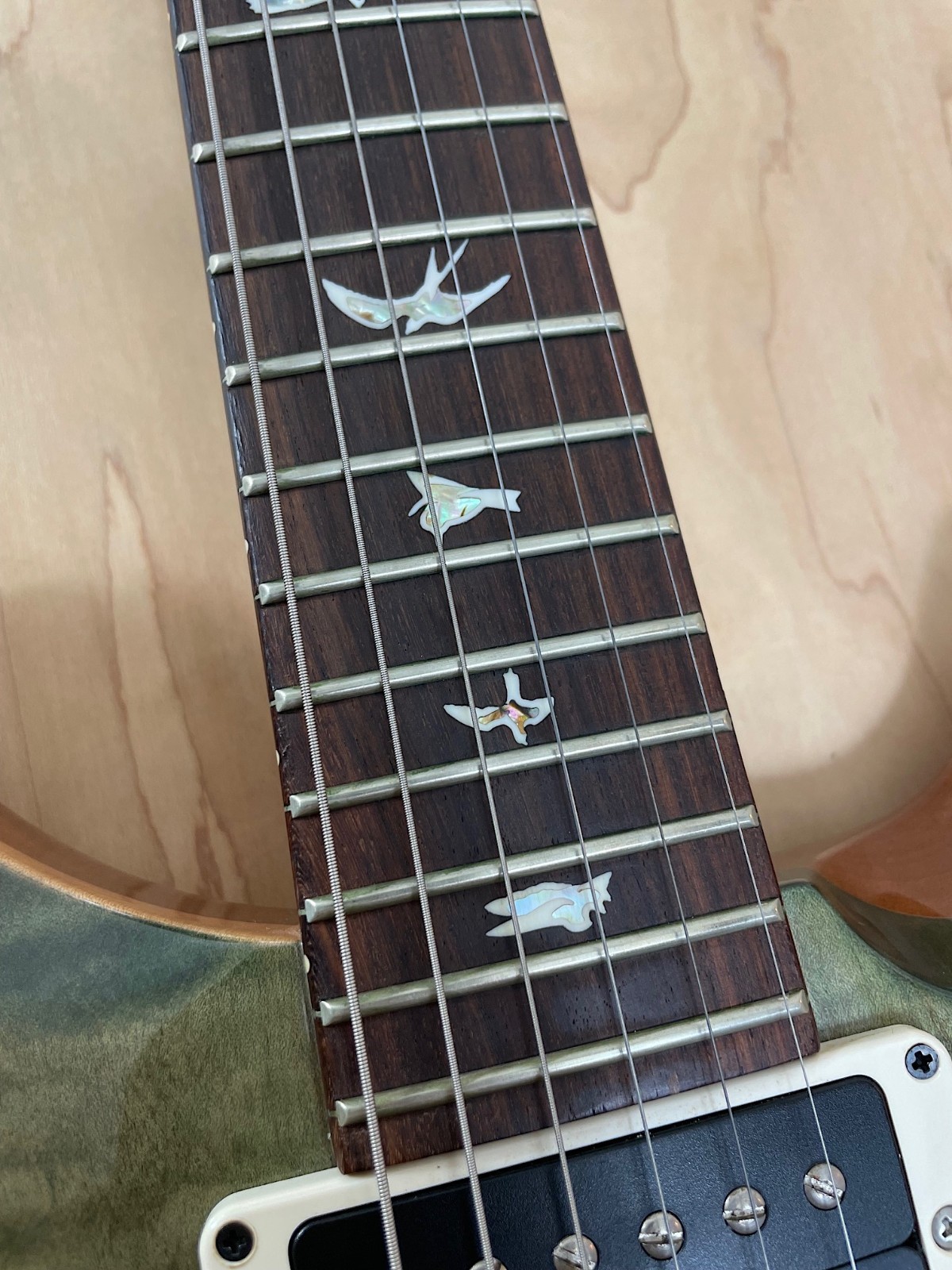 2017 PRS Custom 22 Trampas Green