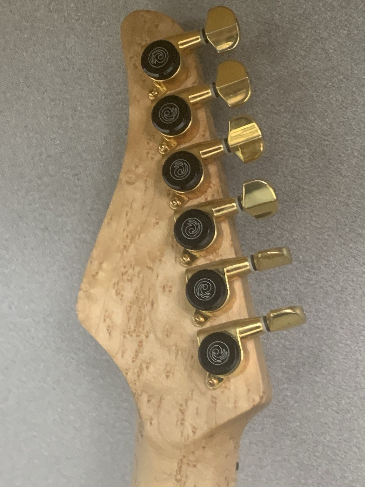ED Roman Pearlcaster Electric Guitar Seymour Duncan Birdseye USA Made