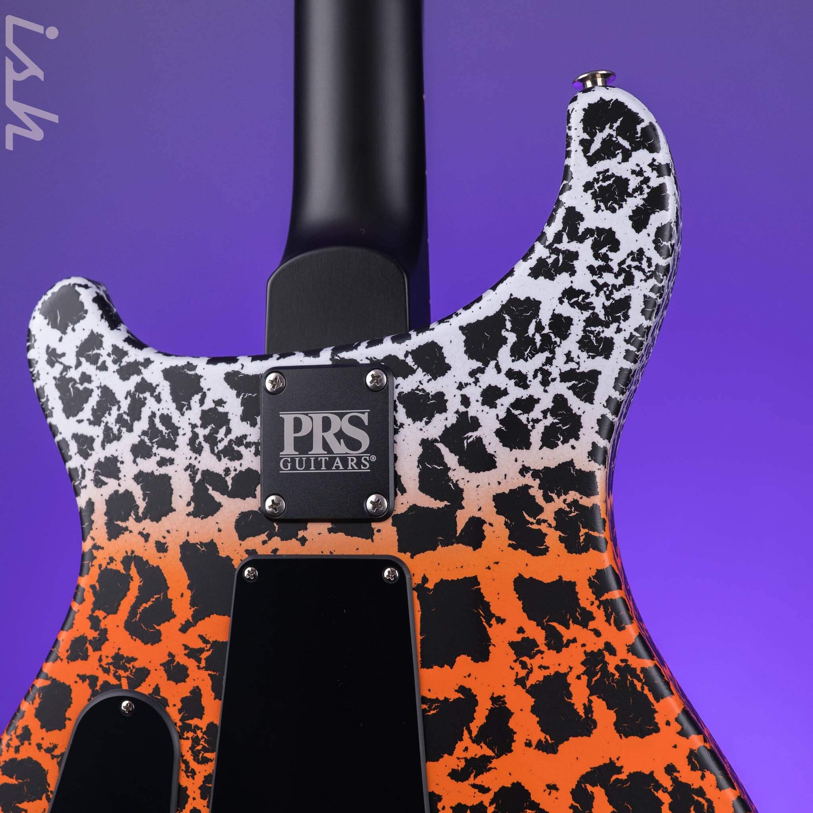 PRS CE 24 Special Candy Corn Crackle w/ Black Satin Neck