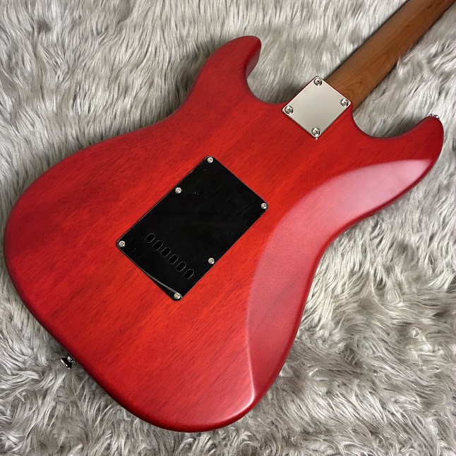 Bacchus BSH-850/RSM Red-S Electric Guitar, Nyatoh Body, Roasted Maple Neck