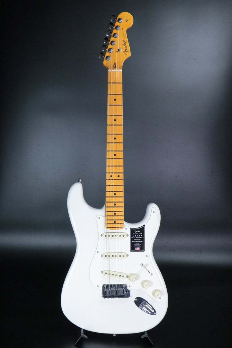 Fender American Ultra Luxe Vintage 50s Stratocaster White Blonde S/N US25005665