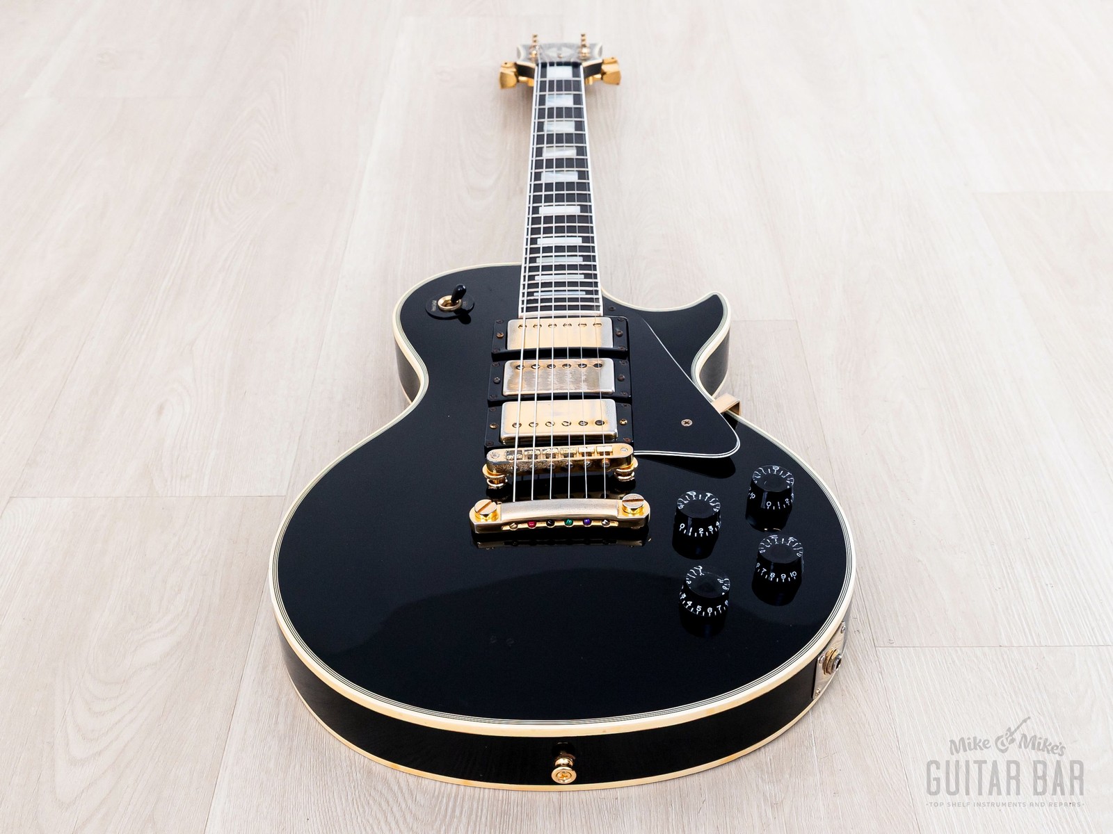 1981 Gibson Les Paul Custom Black Beauty 3 Pickup w/ Tim Shaw & T Tops, Case