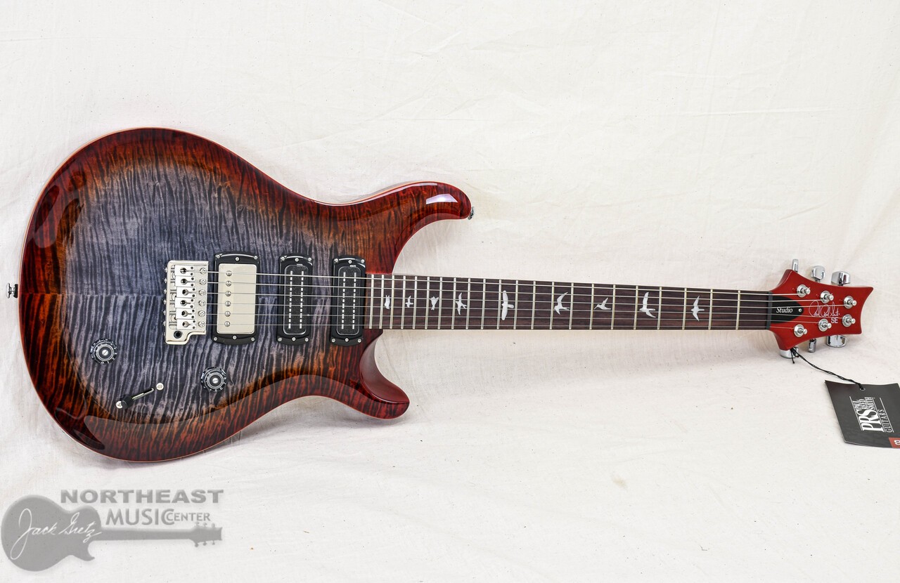 PRS SE Studio – Charcoal Cherry Burst (s/n: 9037)