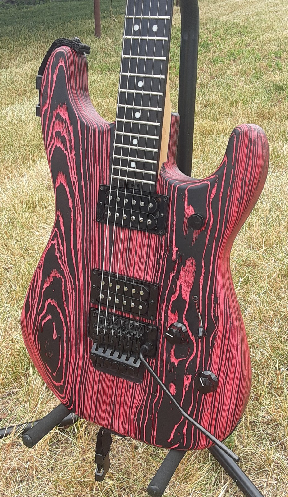 Charvel San Dimas Ash – Custom Hot Rod – One of a Kind!