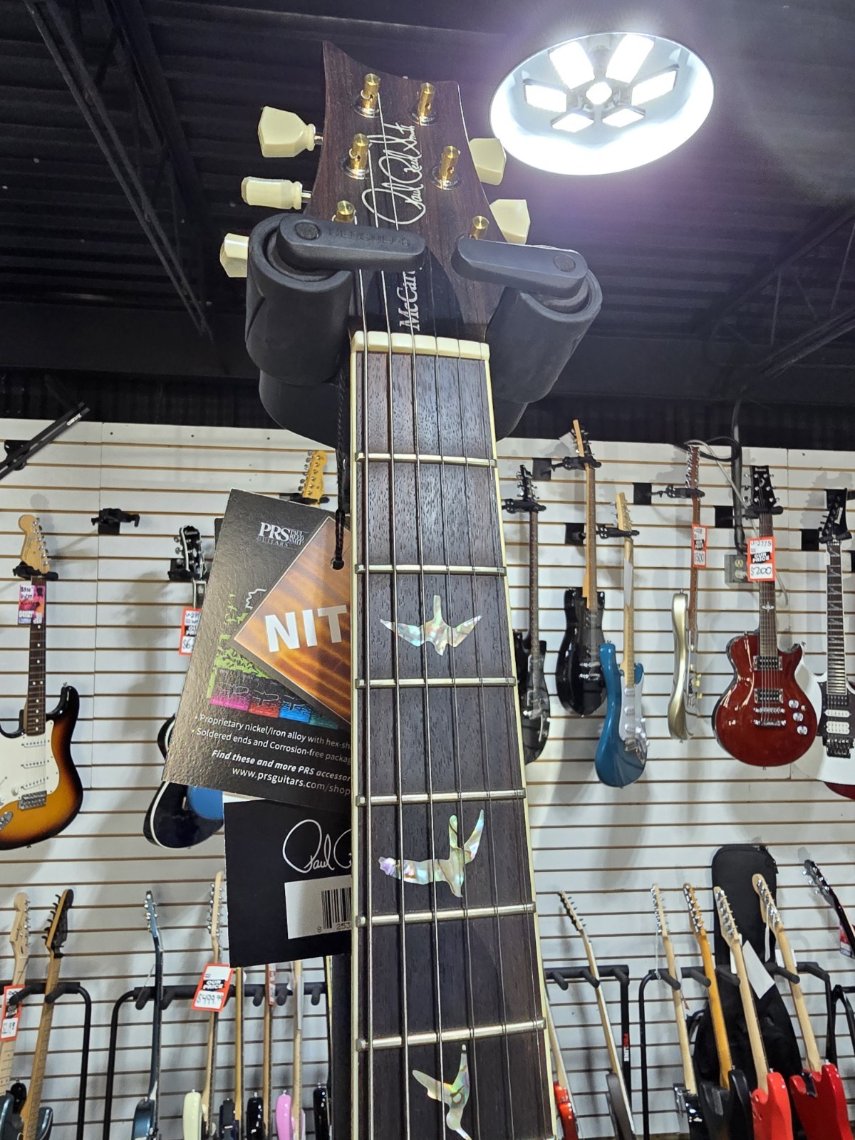 PRS McCarty Electric Guitar – Fire Red Wrap w/OHSC + FREE $299 Plek & Setup #317