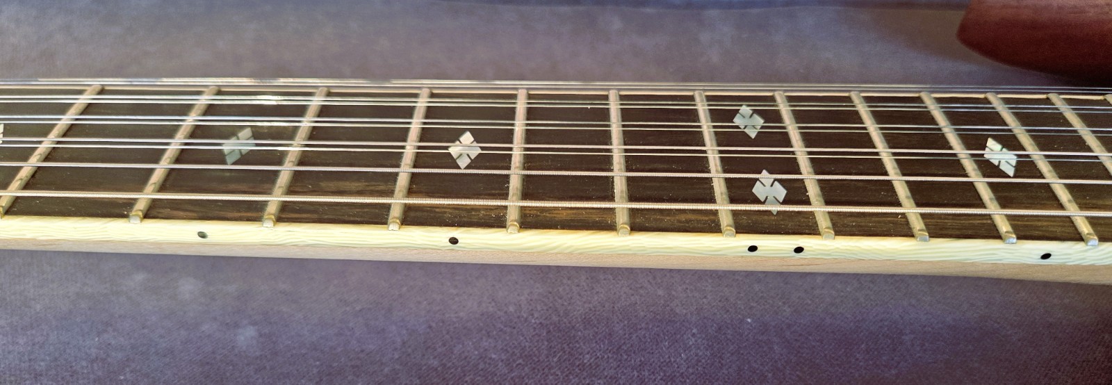 2021 Neal Moser Custom Bich 10 Solid Mahogany, Rubbed Oil Finish, Ebony MOP wHSC