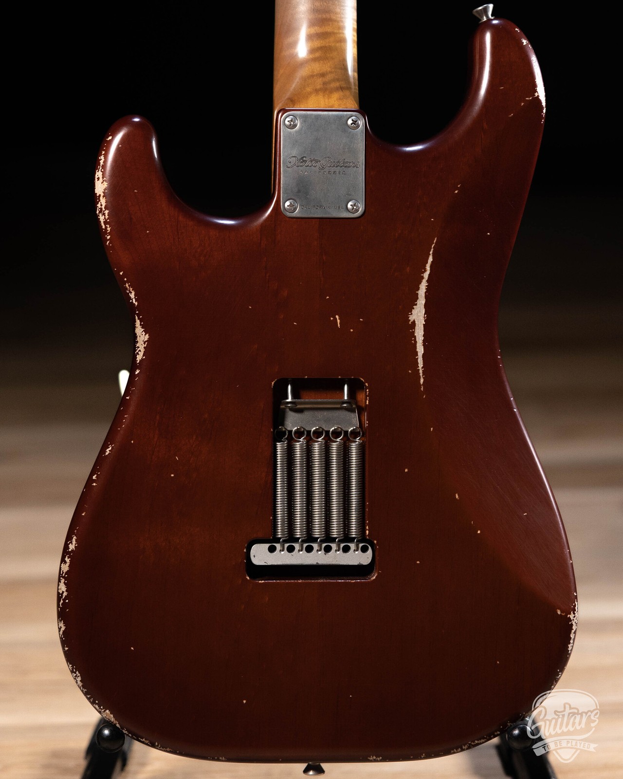 Xotic XSC-1 Alder S-Style w/ Flame Maple Neck & Rosewood – Vintage Natural