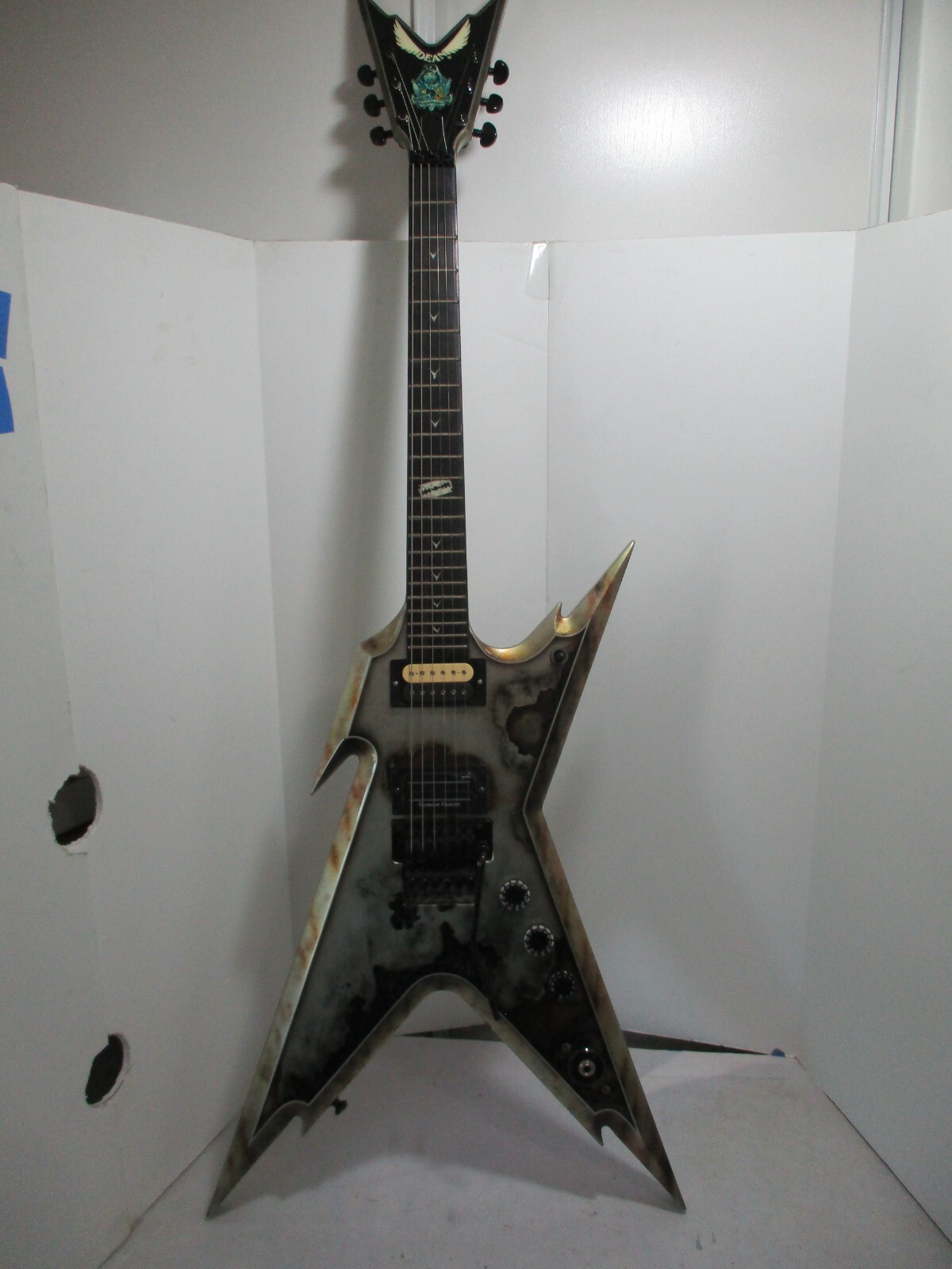 Dean USA Rust Razorback guitar from Dean’s custom shop