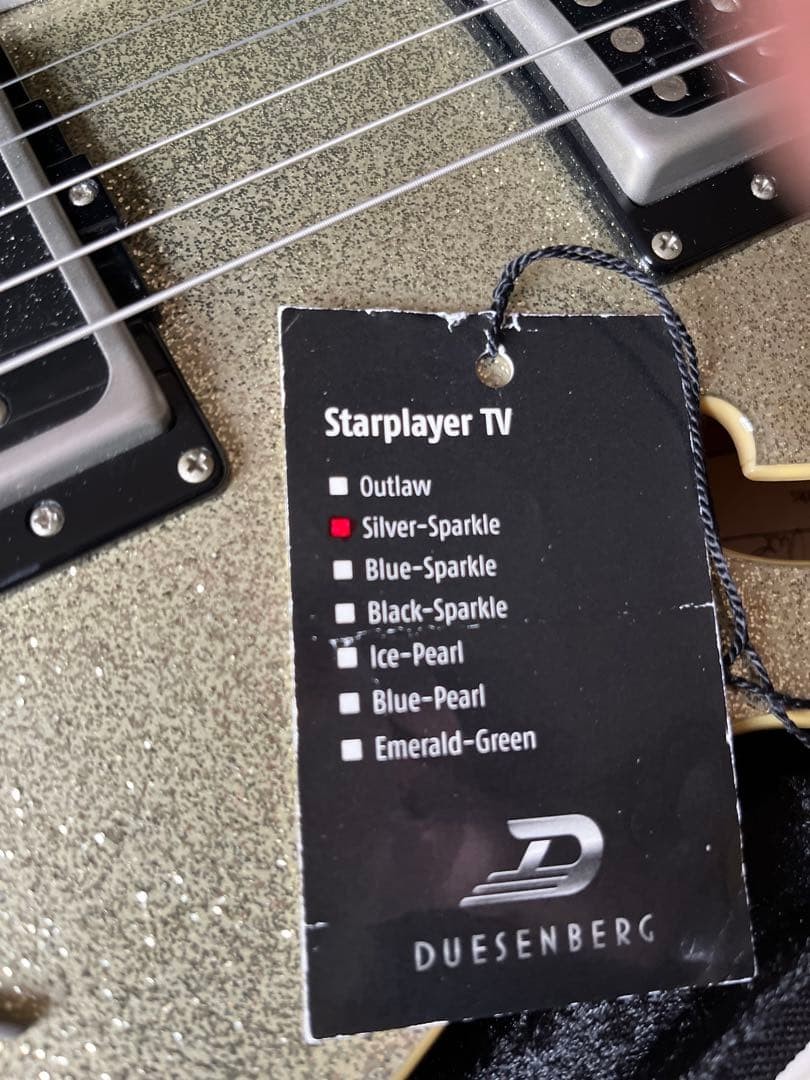 Duesenberg Starplayer TV Gold Top / Electric Guitar w/ Original HC made in 2013