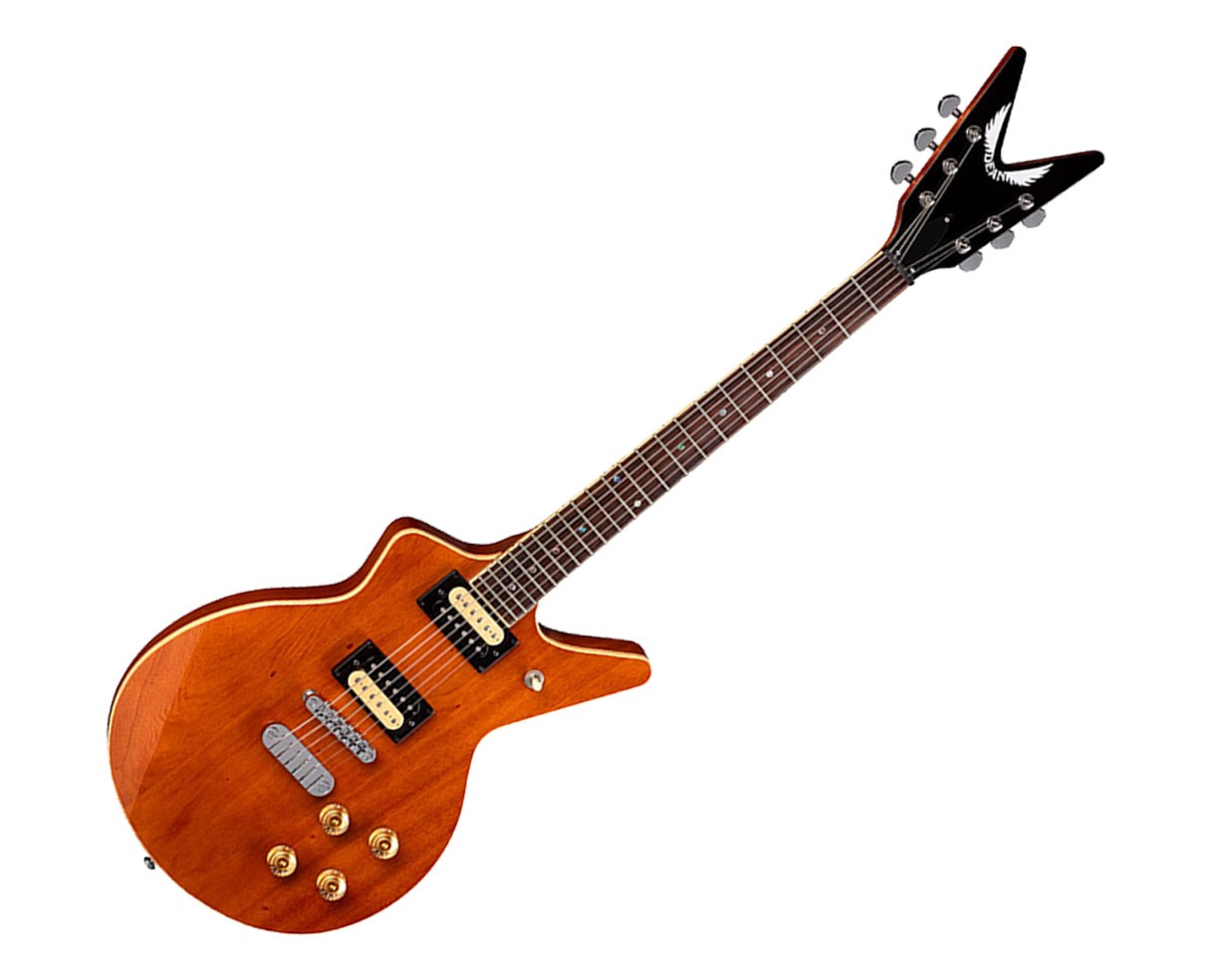 Dean Cadillac 1980 Electric Guitar – Gloss Natural Mahogany – Open Box