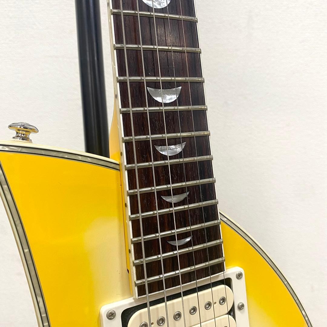 Electric Guitar Kawai Moonsault MS-21C Yellowburst Moon Shape Body