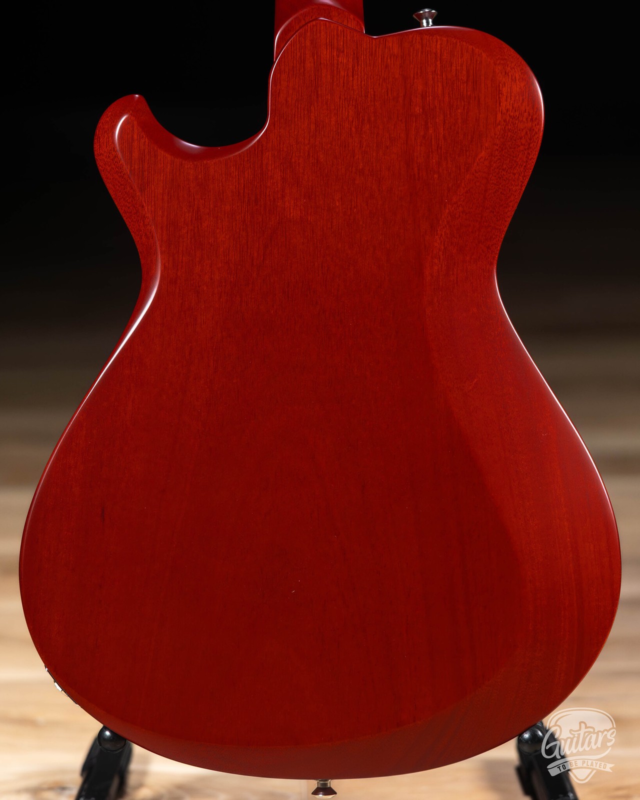 Knaggs Chena T2 Flame Top Hollowbody Guitar – CherryBurst