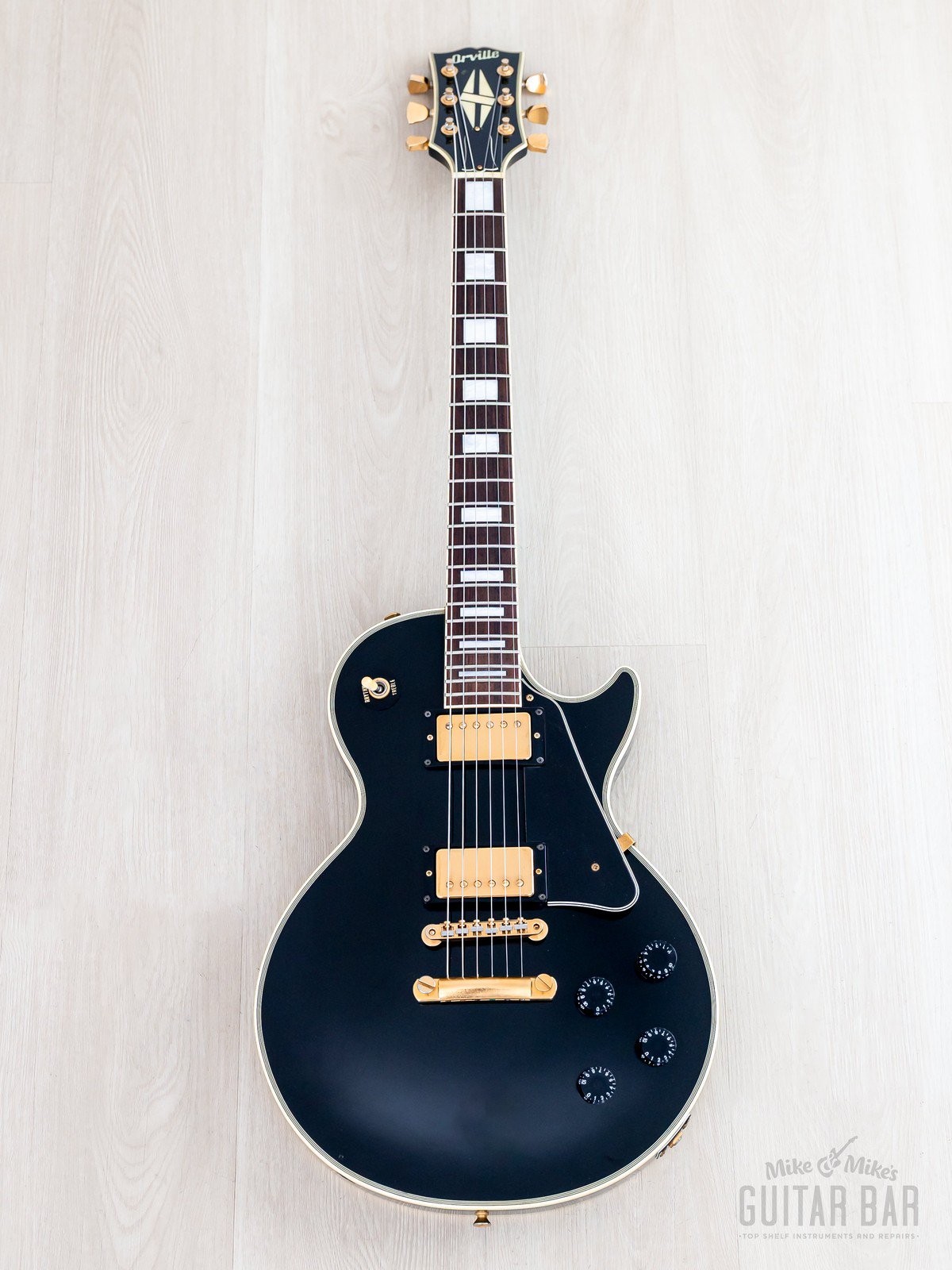 1995 Orville Les Paul Custom Black Beauty LPC-75 Gibson-Licensed, Japan Terada