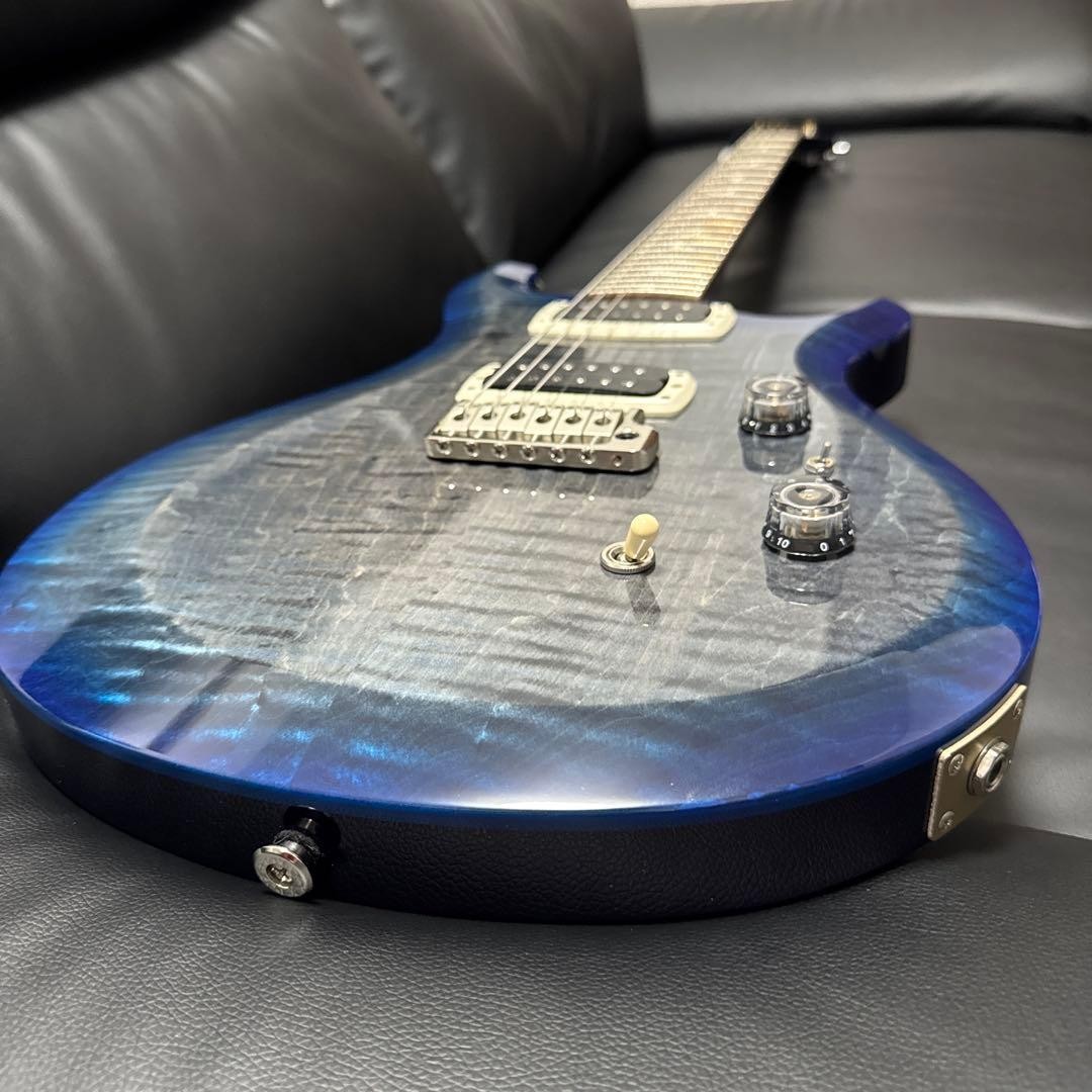 Electric Guitar Paul Reed Smith PRS S2 Custom 2024 Faded Gray Black Blue Burst